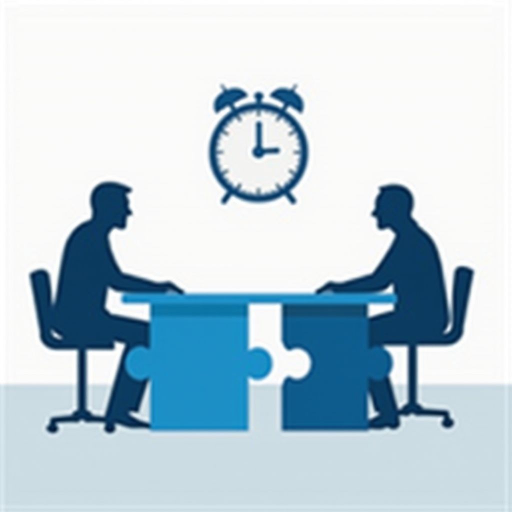 De formatie zit muurvast en de klok tikt door.