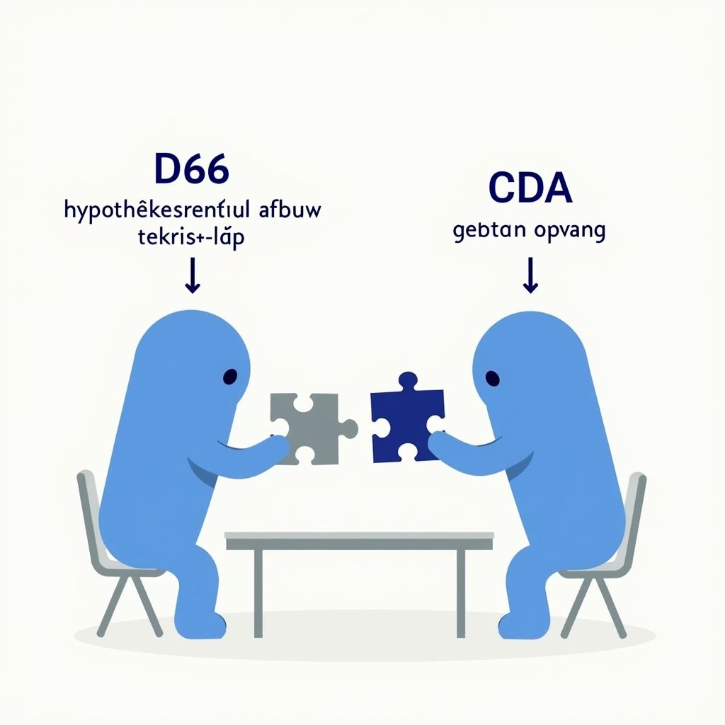 D66 en CDA willen rekeningrijden en einde aan hypotheekrenteaftrek